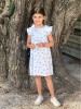! aubepine-blue-flower-dress!