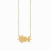 colar-life-puzzle-dourado!