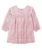 ! DRESS ARINOLA PINK DAISY GARDEN BACK (1)!