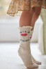 bebe-fille-chaussettes-chopie-cream!