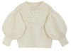 ! Olivia Pullover Cream-FRONT!