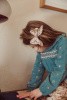 ! fille-barrette-lisa-cream-french-flowers!