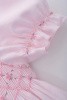 ! robe-hars-triple-col-rose-351256т!
