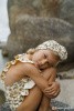 ! bathing-turban-sylvania-cream-flowers!