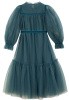 ! Kate LS Dress Petrol-BACK (1)!