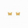 ! brincos-nature-borboleta-dourado!